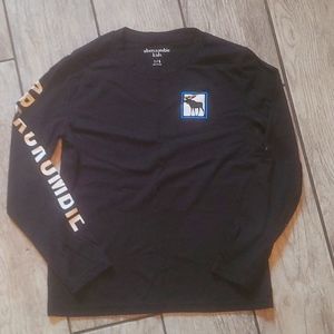 Boys Abercrombie kids 7/8 L/S shirt